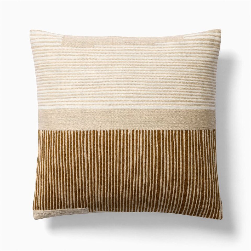 Durban Crewel Cushion Cover West Elm UK